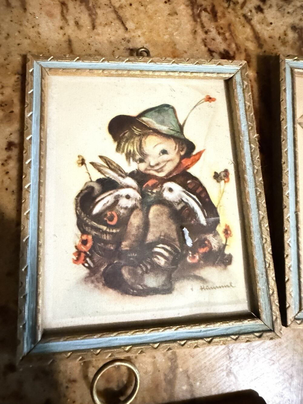 Vintage Hummel pictures- 6- Various Size And Condition